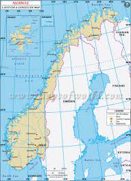 Maybe you would like to learn more about one of these? Norway Latitude And Longitude Map