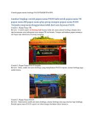 Maybe you would like to learn more about one of these? Contoh Papan Merek Lembaga Paud