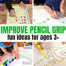 This is a nice activity for recycling vocabulary. 25 Activities To Improve Pencil Grip Days With Grey