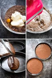 Entdecke rezepte, einrichtungsideen, stilinterpretationen und andere ideen zum ausprobieren. Double Chocolate Layer Cake Chocolate Mayonnaise Cake Stress Baking