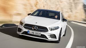 Features for comfort & convenience include air conditioner, power windows front, power windows rear, automatic climate control. 2019 Mercedes Benz A Class Color Digital White Pearl Front Hd Wallpaper 35