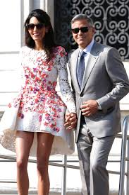While the world will have to patiently wait for photos of amal alamuddin, aka mrs. Amal Alamuddin George Clooney Wedding Dress Gown Pictures British Vogue British Vogue
