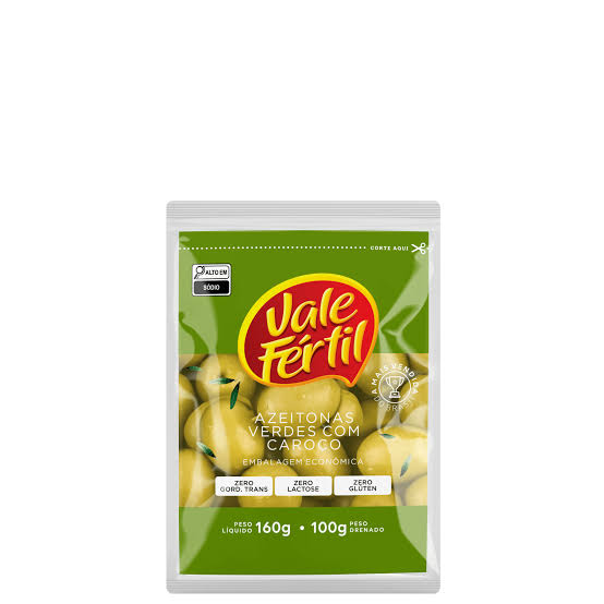 AZEITONA COM CAROÇO VALE FÉRTIL 100G