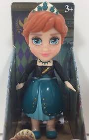 NEW Disney Frozen 2 II QUEEN ANNA Mini Toddler DOLL Poseable Figure Toy  Elsa