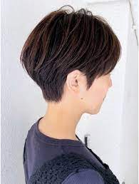 colo 20代30代40代耳掛け丸みくびれマッシュショート 吉祥寺 l076289586 コロ colo のヘアカタログ ホットペッパービューティー ショートのヘアスタイル 50代 髪型 マッシュショート
