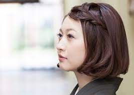 ボブ 着物 髪型 自分でできる ボブ 着物 髪型 和装 髪型