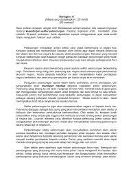 Industri pelancongan dikatakan penyumbang utama kepada ekonomi negara ini terutama ketika dunia mengalami masalah kegawatan ekonomi yang ketara. Meringkaskan Petikan Docx