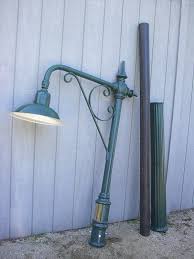 Each are numbered on the photographs, posts b & c were made by revo, full details below: Architectural Antiquities 14 Early 1900 S Cast Iron Street Lamp 10 1 2 High Yard Light Street Lamp Lamp Architectural Salvage