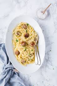 Quick & easy food has been my miracle worker. Thermomix Carbonara Mit Bratwurstballchen Nach Jamie Oliver A Matter Of Taste