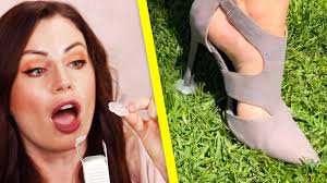 stop heels from sinking in grass
