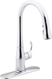 Shop for kitchen faucet sprayers in shop kitchen faucets by type. Kohler K597cp Simplice Single Handle Pull Down Sprayer Kitchen Faucet Polished Chrome Amazon In Home Improvement