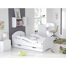 Conforama es una empresa internacional de origen francés. Lit Enfant 70x140cm Avec Matelas Sommier Barre De Securite Leo Blanc Vente De Lit Enfant Conforama