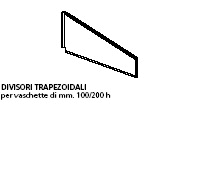 Comodistefaniasono comodissimi per aumentare la capienza di pensiline scaffali. Divisorio Trapezoidale Per Ripiano Profondita 50 Cm Per Scaffali Componibili