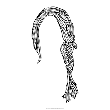 Braiding short hair can be a tricky, messy. Side Braid Hair Coloring Page Free Printable Coloring Pages For Kids