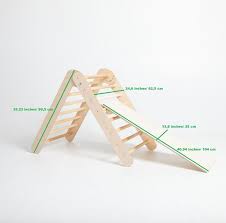 Transformable Triangle Transformable Climber Step Triangle Etsy Toddler Climbing Pikler Triangle Montessori Furniture
