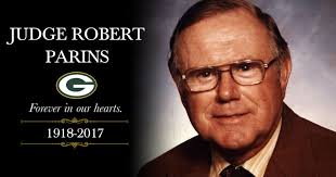 PACKERVILLE, U.S.A.: Judge Robert Parins — 1918-2017