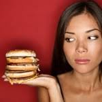 Fast food essen Foto Stok