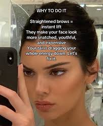 How to Straighten Curly Brows