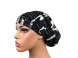 Scrub Cap With Silk Lining