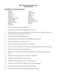 Image result for Cardiovascular Worksheets