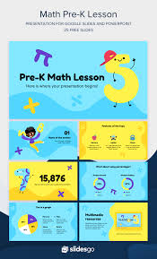 Turn Your Class Into A Fun Game With This Maths Pre K Lesson Template Edit It For Free With Google Slides And Power Point Lessons Template Math Lessons Math