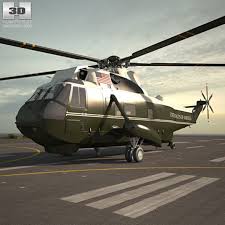 Marine One Sikorsky Vh 3d Sea King Fully Editable And Reusable 3d Model Of An Aeroplane 3d 3dmodel 3ddesign Aircraft American Marine Sikorsky Aircraft