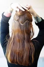 It has a polyurethane top and very thin clips with silicone that allow the clip in extensions to stay in place with very minimal backcombing. Best Clip In Hair Extensions How To Put In Hair Extensions