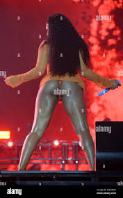 Miami - FL - 20210725 Megan Thee Stallion performs during Rolling Loud  Music Festival held at Hard Rock Stadium. -PICTURED: Megan Thee Stallion  Stock Photo - Alamy