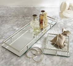 Chelsea small space desk $ 449. Mirrored Silver Braided Trays