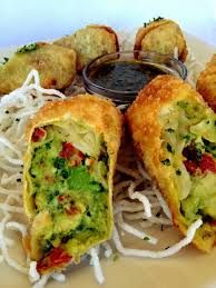 Bj S Avocado Egg Rolls Copycat Cheesecake Factory S Avocado Egg Rolls By Todd Wilbur Egg Roll Recipes Avocado Egg Rolls Appetizer Recipes