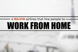 Work At Home Jobs At Airlines Work From Home Jobs Airline Jobs Working From Home