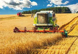 The combine harvester is designed as a drivable combine harvester more suited for farm use, being distinguishable by its wide revolving combine head that moves as the combine harvester is moving. Combine Harvester Tires Trelleborg Wheels