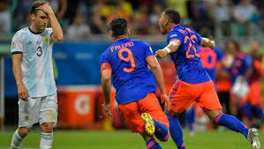 Armani otamendi tagliafico pezzella saravia á. Copa America Recap Colombia Sink Argentina As Var Denies Peru In Draw With Venezuela 90min
