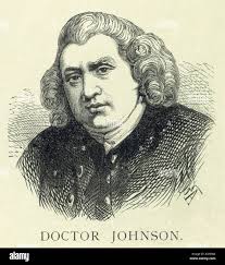 Dr samuel johnson english writer hi-res stock photography and images