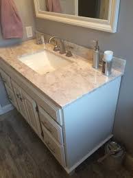 Shop hundreds of deals for bathroom vanities at once. Home Decorators Collection 49 In Stone Effects Vanity Top In Winter Mist With White Basin Serst49 Wm At The Home Depot Vanity Bathroom Sink Remodel Vanity Top