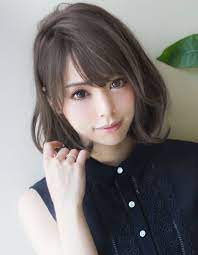 前下がりボブのニュアンスパーマ tu 379 ヘアカタログ 髪型 ヘアスタイル afloat アフロート 表参道 銀座 名古屋の美容室 美容院 美人 ヘアスタイル 髪 色 髪型 女性