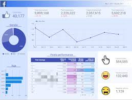 Facebook Insights In Google Data Studio Beautiful Dashboard