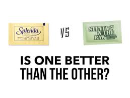 stevia vs splenda icoach nutrition