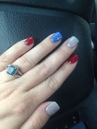 From starry gems to firework designs, here are 4th of july nail art ideas to get you ready for the summer holiday. Fourth Of July Nail Dipped Nails Dipped Nails Fourth Of July Nails July Nails