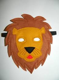 Find and compare best false eyelash mascara online. Articulos Similares A Child S Felt Play Mask Lion En Etsy Felt Crafts Patterns Felt Crafts Felting Projects