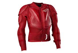 Fox Titan Sport Protection Jacket Red