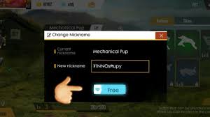 Free fire stylish pet name free fire pet name for mechanical pup if you want the best pet name in free fire here is my list of unique free fire pet name you can. How To Change Name For Free Garena Free Fire Pet Mechanical Puppy Pet Youtube