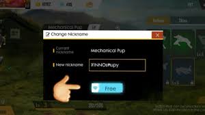 Good pet free fire names. How To Change Name For Free Garena Free Fire Pet Mechanical Puppy Pet Youtube