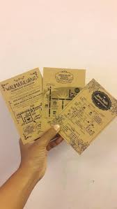 Kad kahwin baru siap 270pcs. Kad Kahwin Material Brown Paper Kad Kahwin Brown Paper Paper