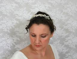 Fresh Water Pearl and Swarovski Crystal Headband