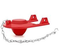 Toilet Flapper High Performance Universal Flapper for 2-Inch Flush Valves,  Long Lasting Rubber - Easy to Install Red 1pc - Amazon.com