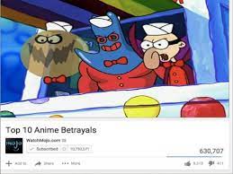 Top 10 Anime Betrayals Dank Memes Amino