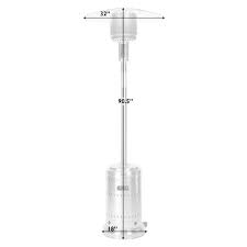 Good quality panel heaters, infrared heaters, oil filled heaters, fan heaters and portable heaters at low warehouse price deals. Stainless Steel Commercial Patio Heater Costco Com Exclusive Fire Sense
