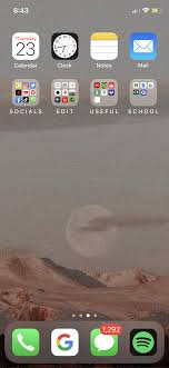 Moonlitbillie In 2020 Iphone Organization Homescreen Iphone App Layout