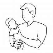 Najpiękniejsza laurka dla taty to ta zrobiona własnoręcznie przez dziecko. Kolorowanki Dzien Ojca Dzien Taty Maluchy Pl